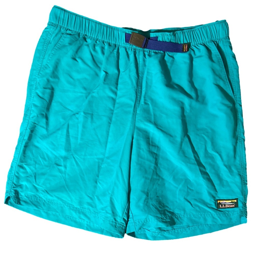 L.L. Bean Men's Teal Swim Trunks M